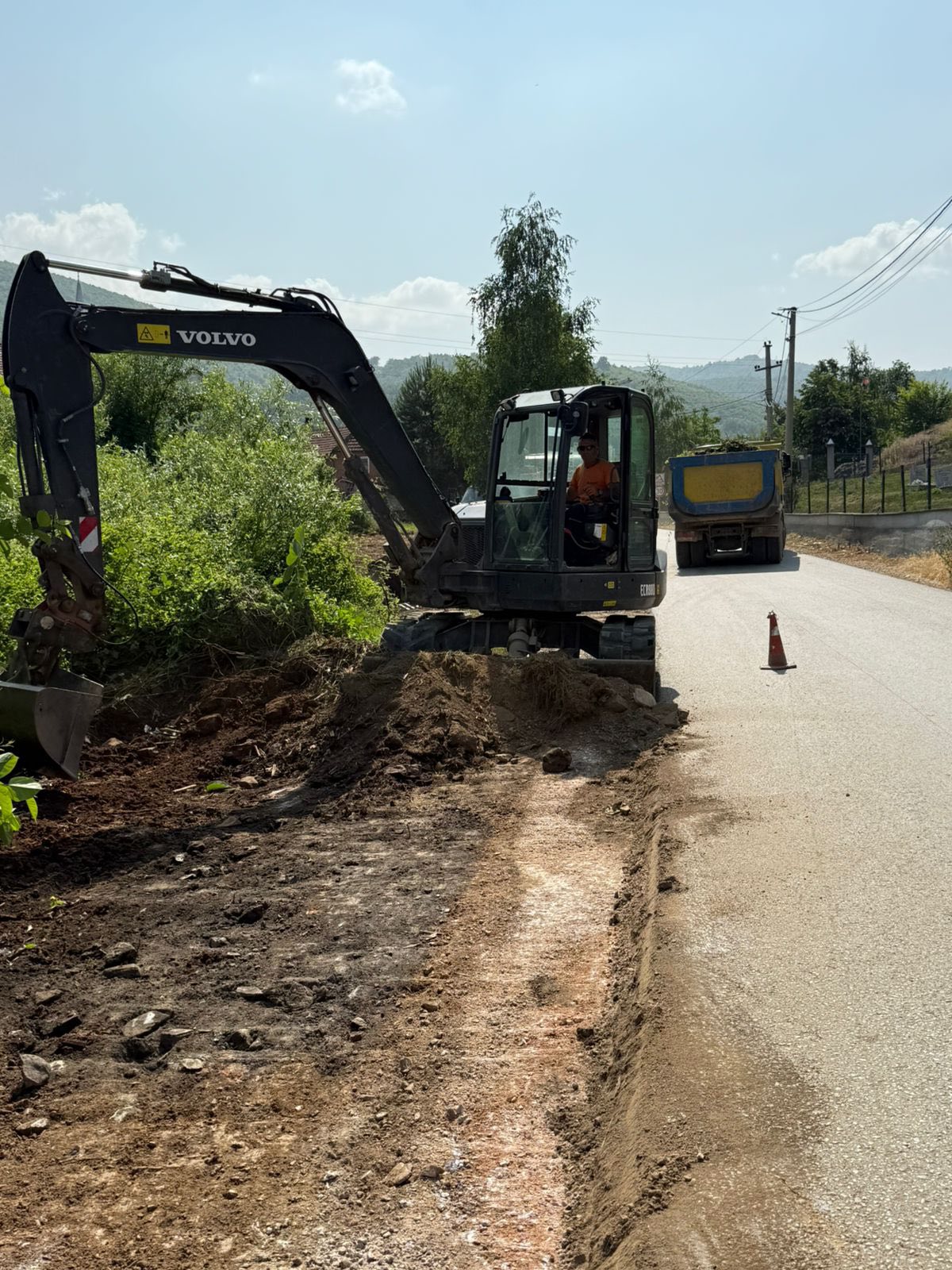 Nisin punimet në rikonstruktimin e rrugës Ferizaj-Pleshinë, projekt 5 km në bashkëpunim me Ministrinë