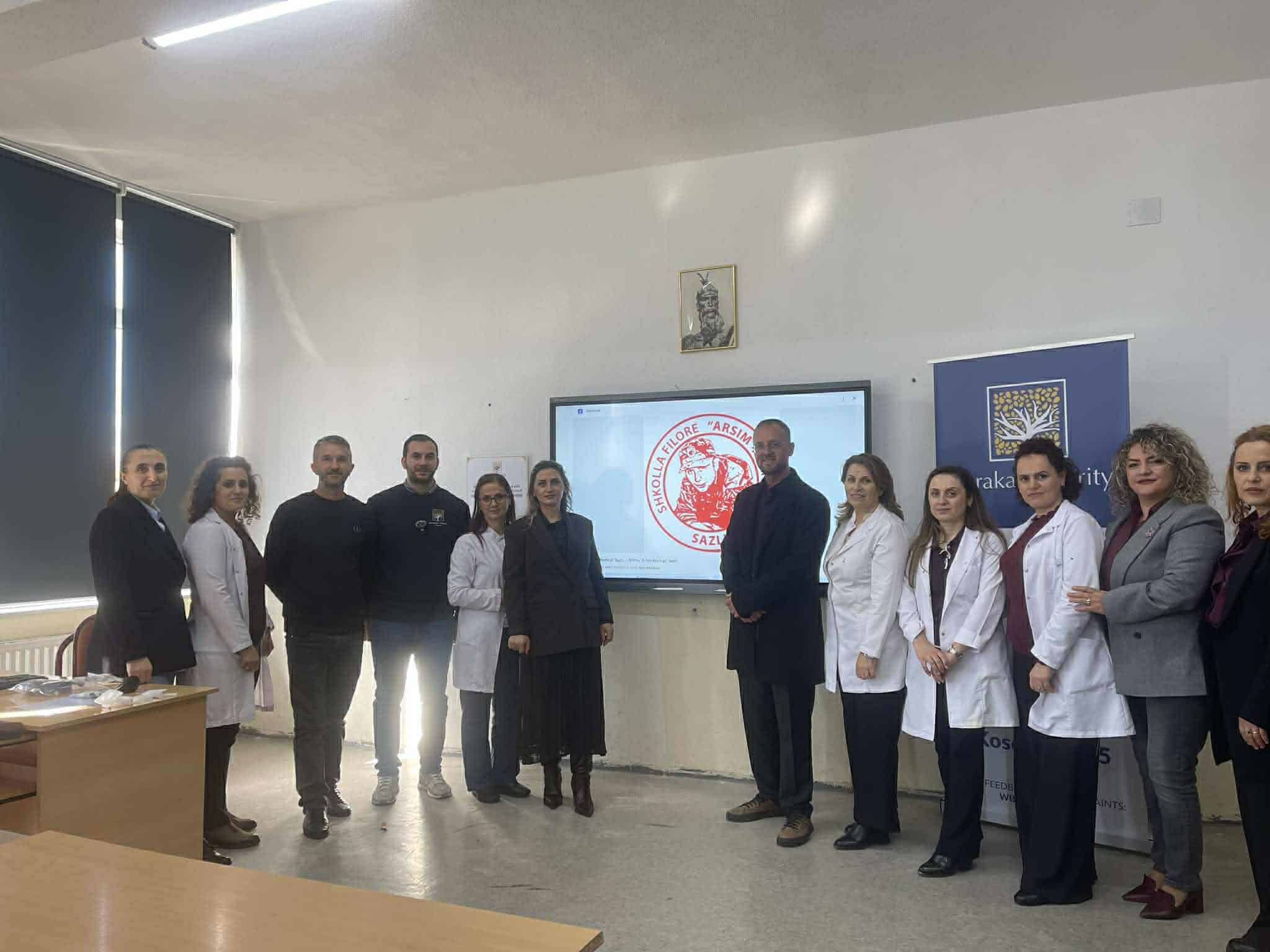 Shkolla Fillore e Mesme e Ulët “Arsim Rexhepi” në Sazli bëhet me tabela digjitale